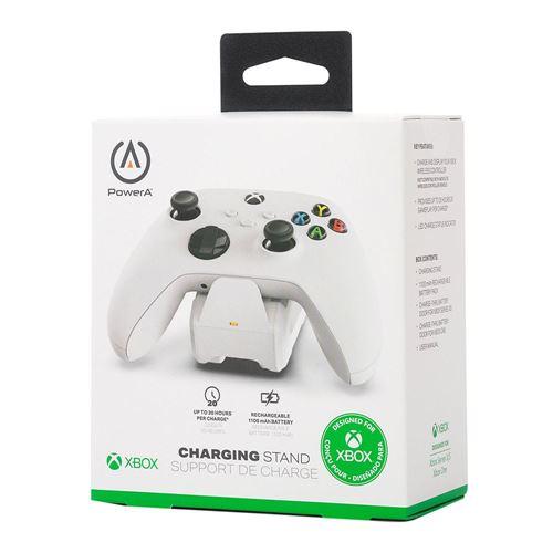 PowerA Solo Charging Stand for Xbox Series X/S Controllers - White — vista 2