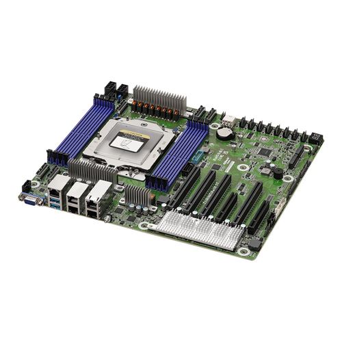 ASRock RACK TURIND8-2L2T CEB SP5 — vista de los slots de memoria
