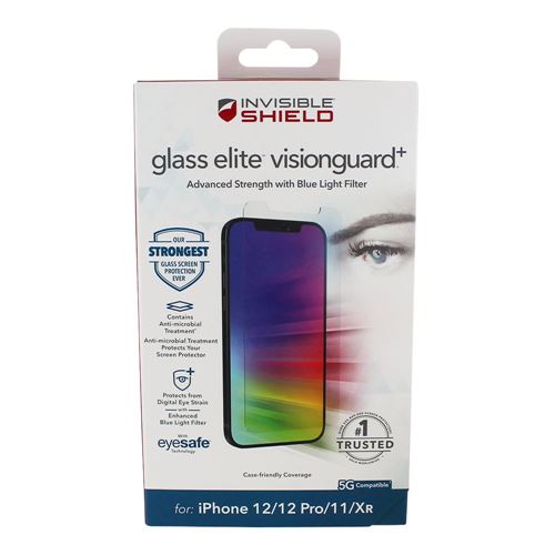 Zagg Invisibleshield Glass Elite VG Plus for iPhone 12/12 Pro/11/XR — vista 2