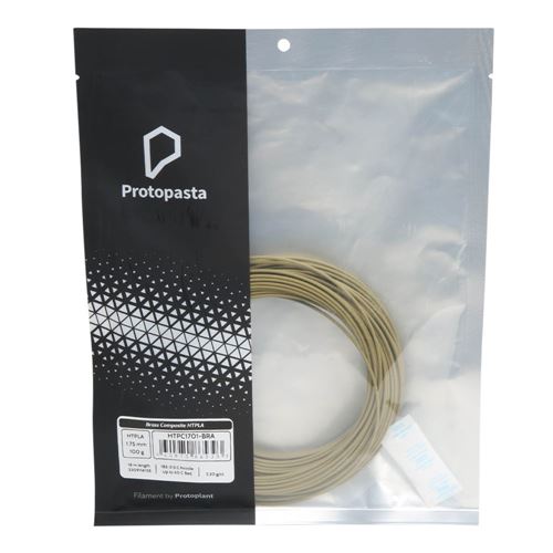 Proto-Pasta 1.75mm HTPLA Metal Composite 3D Printer Filament Multi Color 0.22 lbs. (0.10 k — vista 2