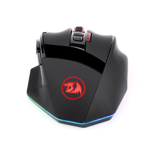 Redragon MCM801P Sniper Pro RGB Wired/ Wireless Gaming Mouse - Black — vista 2