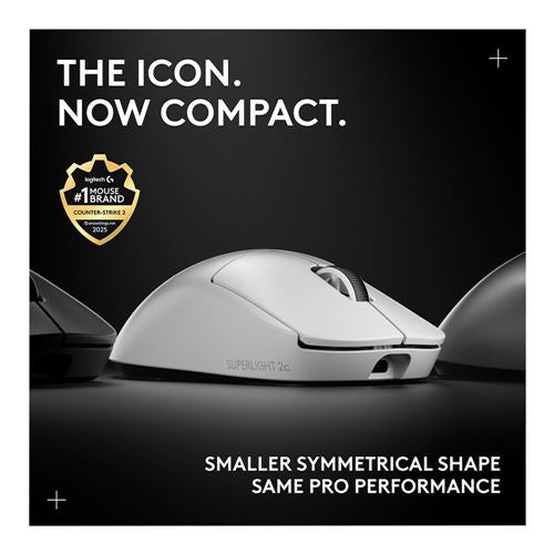 Logitech G PRO X SUPERLIGHT 2c LIGHTSPEED Wireless Gaming Mouse - White — vista 2