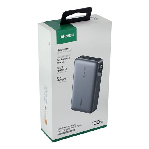 UGreen 100W 20000mAh Power Bank — vista 2