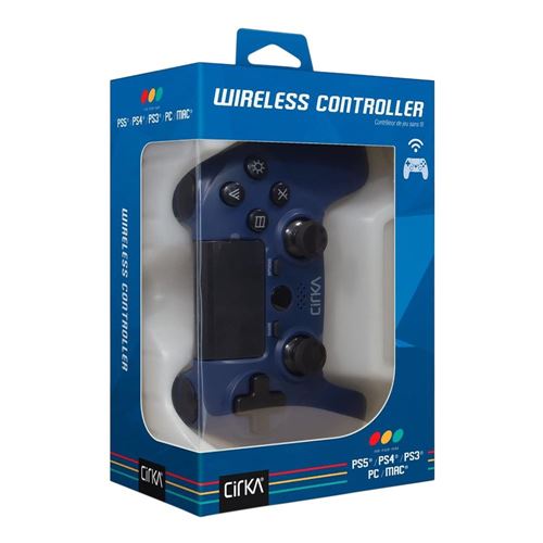 Hyperkin Cirka NuForce Wireless Game Controller for PS4 (Blue) — vista 2