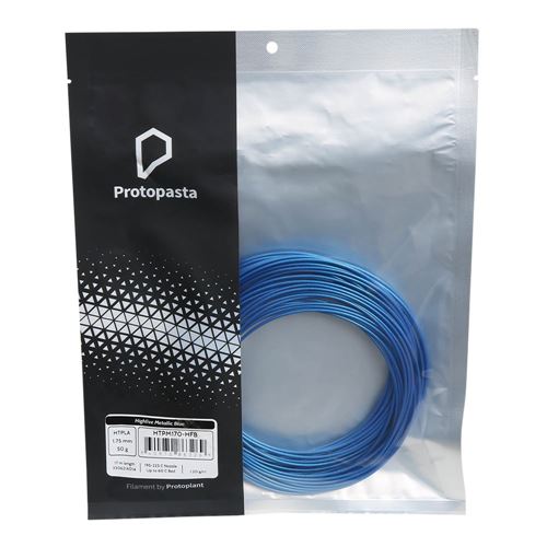 Proto-Pasta 1.75mm HTPLA Metallic 3D Printer Filament Single Color 0.11 lbs. (0.05 kg) - J — vista 2
