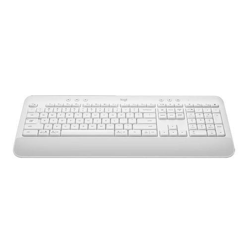 Logitech Signature K650 (Off-White) Wireless Keyboard — vista 2