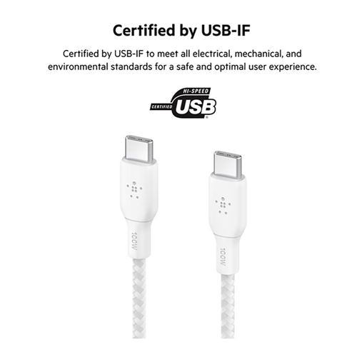 Belkin USB-C to USB-C Cable 100W — vista 2