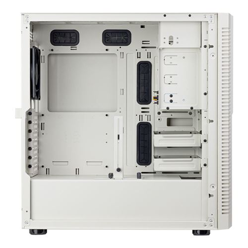 SilverStone FLP02 Retro-inspired ATX Mid-Tower Computer Case - Beige — vista 2