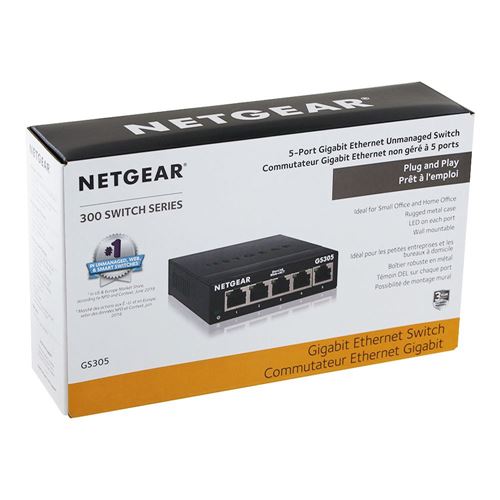 NETGEAR 5-Port Gigabit Ethernet Switch — vista 2