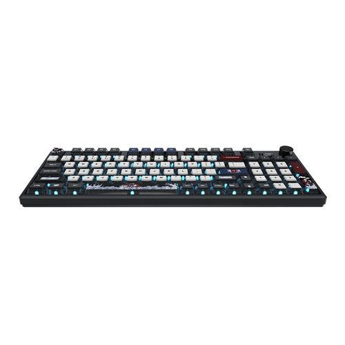 Inland MK PRO V3 RGB Wireless Mechanical Keyboard - Ocean
 Huano Brown Switches — vista 2
