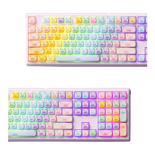 Akko x MonsGeek Colorful Cats Keyboard — vista 2