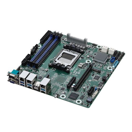 ASRock ASROCK RACK B650D4U MATX — vista de los slots de memoria