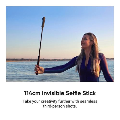 Insta360 Invisible Selfie Stick (44.9") — vista 2