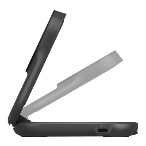 Belkin 2-in-1 Foldable Magnetic Charger with Qi2 25W - Black — vista 2