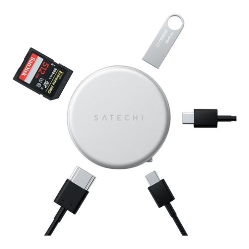 Satechi OTG 5-IN-1 MPA - SILVER — vista 2