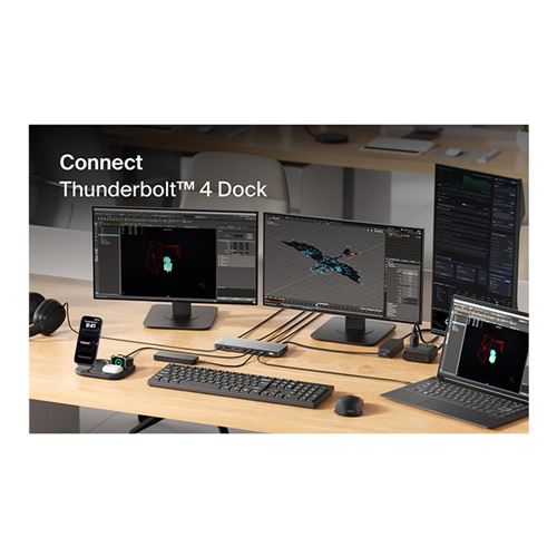 Belkin Thunderbolt 4 Dock — vista 2
