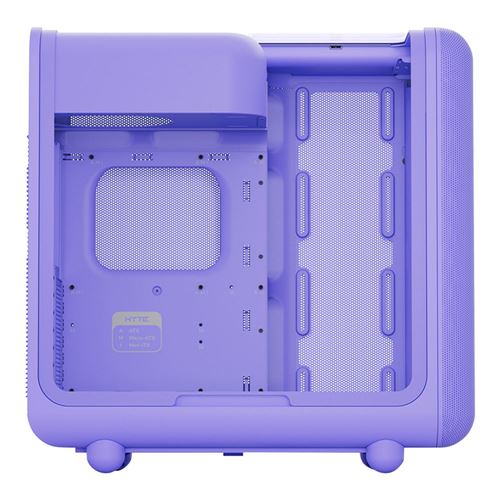 HYTE X50 Tempered Glass ATX Mid-Tower Computer Case - Purple — vista 2