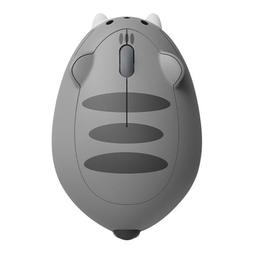 Akko Cat Theme Wireless Gaming Mouse Gray Mimo — vista 2
