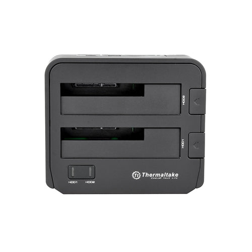 Thermaltake BlacX Duet 5.0 Gbps USB 3.0/1/2 (Gen 1 Type-A) SATA Hard Drive Docking Station — vista 2