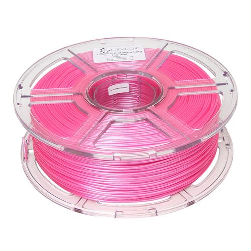Cookiecad 1.75mm PLA 3D Printer Filament Single Color 1.0 kg (2.2 lbs.) Spool - Pixie Dust — vista 2