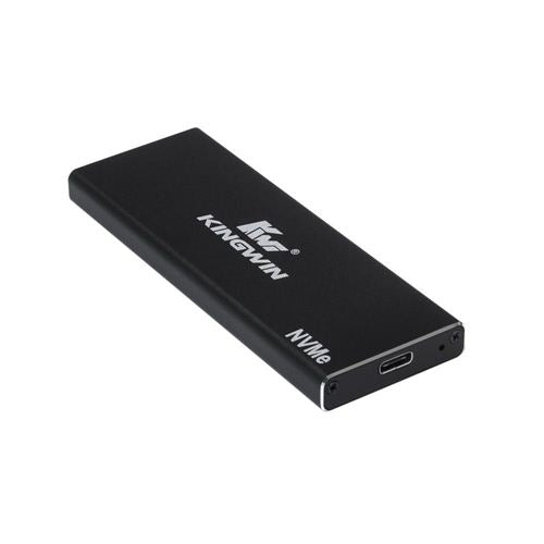 Kingwin USB 3.1 Type-C to M.2 NVMe External Hard Drive Enclosure — vista 2