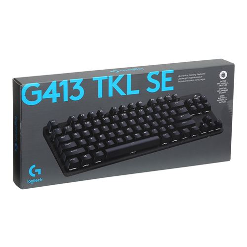Logitech G G413 TKL SE Compact Mechanical Gaming Keyboard — vista 2
