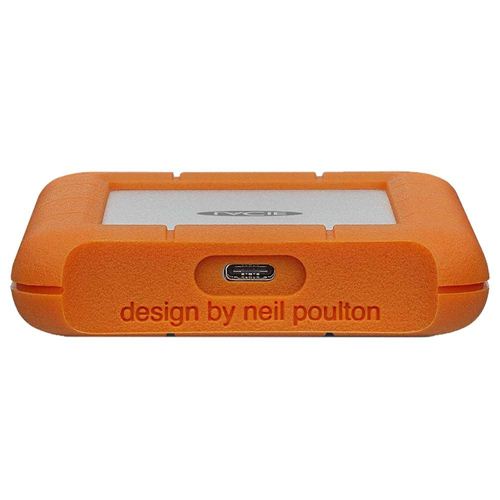 LaCie Rugged USB-C 2TB Portable External Hard Drive — vista 2