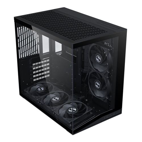 Lian Li O11 DYNAMIC MINI V2 Flow Tempered Glass ATX Mid-Tower Computer Case - Black — vista 2