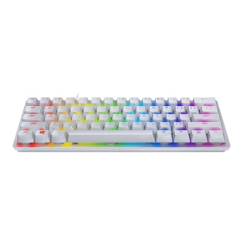 Razer HUNTSMAN MINI RGB Wired Gaming Keyboard - Mercury
 Razer Red Linear Optical Switch — vista 2