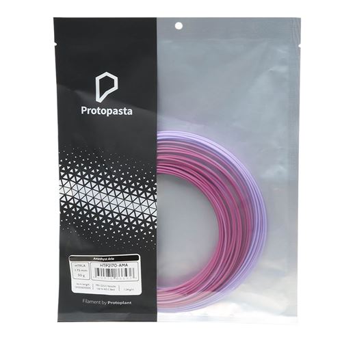 Proto-Pasta 1.75mm HTPLA 3D Printer Filament Multicolor 0.05 kg (0.1 lbs.) Spooless - Amet — vista 2