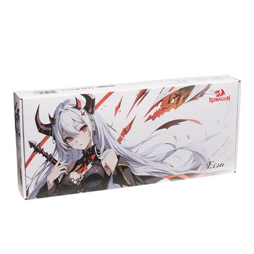 Redragon MCK686 Wireless Mechanical Keyboard - Black/White
 Lion Bubble Wrap Switches — vista 2