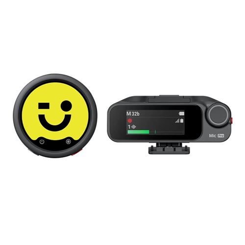 Insta360 MIC PRO (1 TX + 1 RX) BLK — vista 2