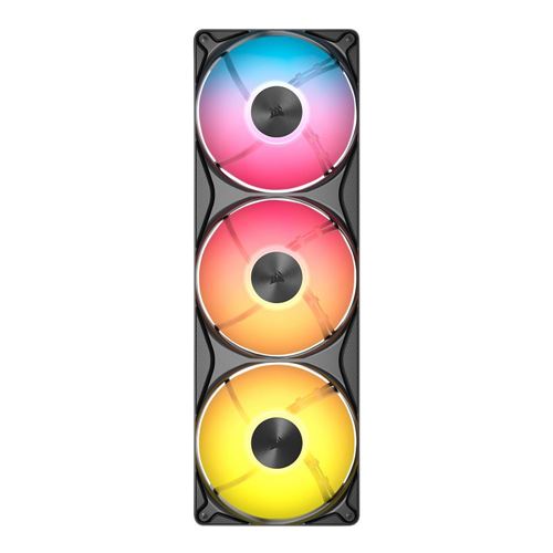 Corsair RS360 II ARGB Unified Frame Magnetic Levitation Bearing 360mm Case Fan - Black — vista 2
