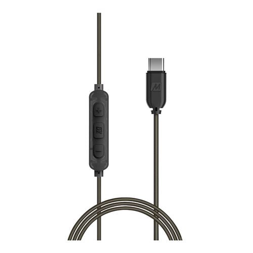 MEE Audio M6 In-Ear Sports Wired Earbuds - Black — vista 2