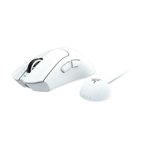 Razer DeathAdder V4 Pro Wireless Ergonomic Gaming Mouse - White — vista 2