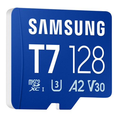 Samsung T7 128GB microSDXC Card UHS-I Flash Memory Card Class 10 U3 V30 A2 Memory Card — vista 2