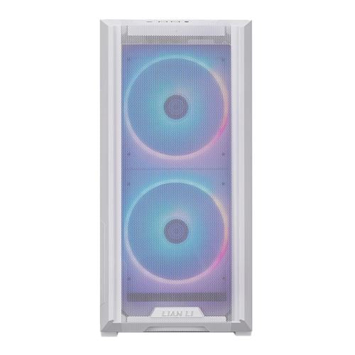 Lian Li Lancool 216 RGB Tempered Glass ATX Mid-Tower Computer Case - White — vista 2