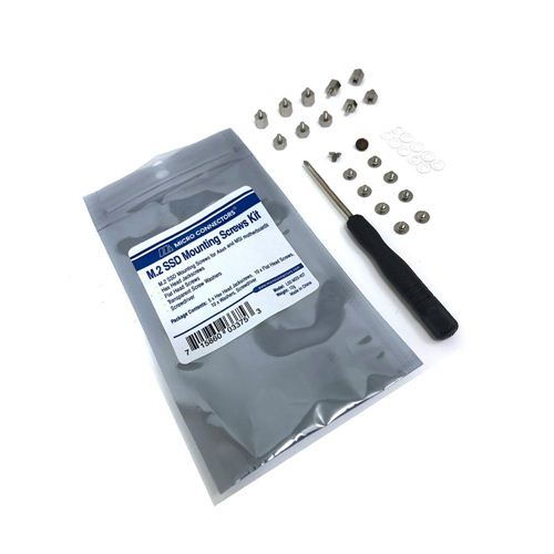 Micro Connectors M.2 SSD Mounting Screws Kit — vista 2