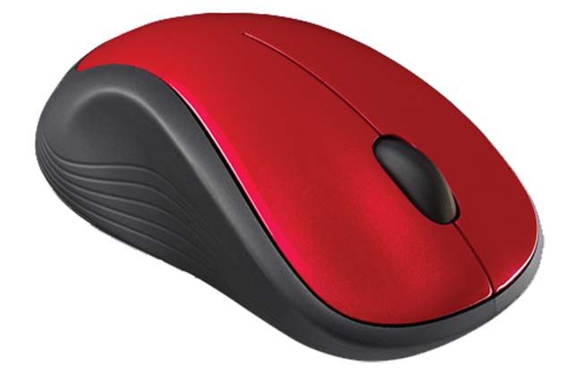 Logitech M310 Wireless Mouse - Flame Red — vista 2