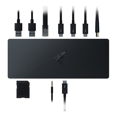 Razer Thunderbolt 4 Dock Chroma — vista 2