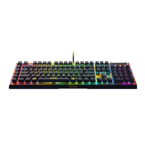 Razer BlackWidow V4 X Wired Gaming Keyboard - Pokemon Edition
 Razer Green Clicky Switches — vista 2