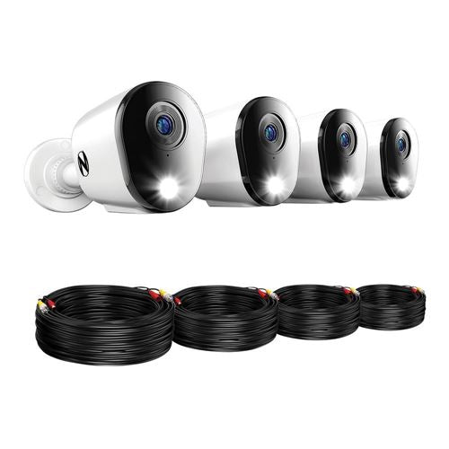 Night Owl FTD4-81-4L HD DVR Security Kit
 12 Channel;  4 Cameras Included;  2k Resolution; — vista 2