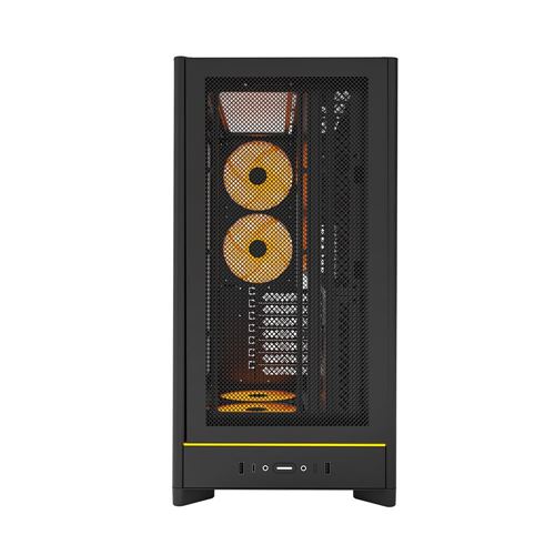Montech HS01 PRO Tempered Glass ATX Mid-Tower Computer Case - Black — vista 2