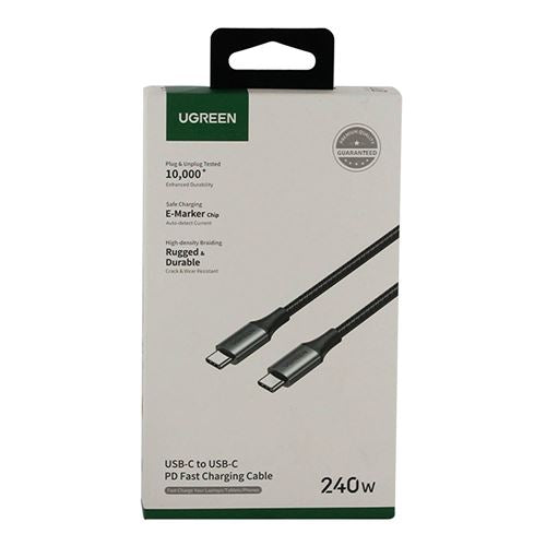 UGreen 240W USB Type-C to USB Type-C Braided Cable — vista 2