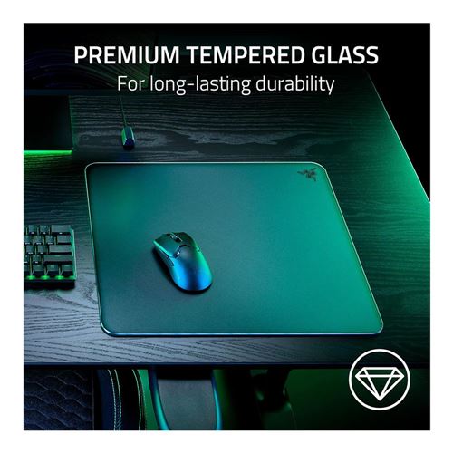 Razer Atlas Pro Glass Large Mousepad - Black — vista 2
