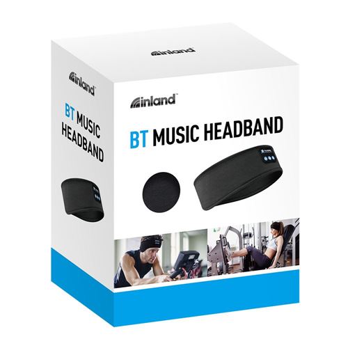 Wireless Bluetooth Sleep Headband Headphones - Gray — vista 2