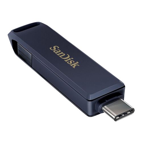 Sandisk 256GB Phone Drive USB 3.2 (Gen 1) Type-C / Lightning Thumb Drive - Blue — vista 2