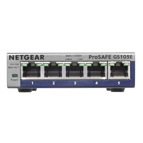 NETGEAR ProSafe Plus GS105E 5-Port Gigabit Ethernet Switch — vista 2