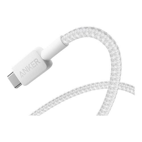 Anker 322 PowerLine USB A to USB C Fast Charging 10ft - White — vista 2