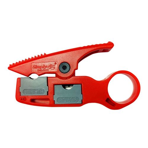 Installer Series No Nick Wire Stripper for Cat5e/6/6a and coaxial cables RG59/6/6Q — vista 2
